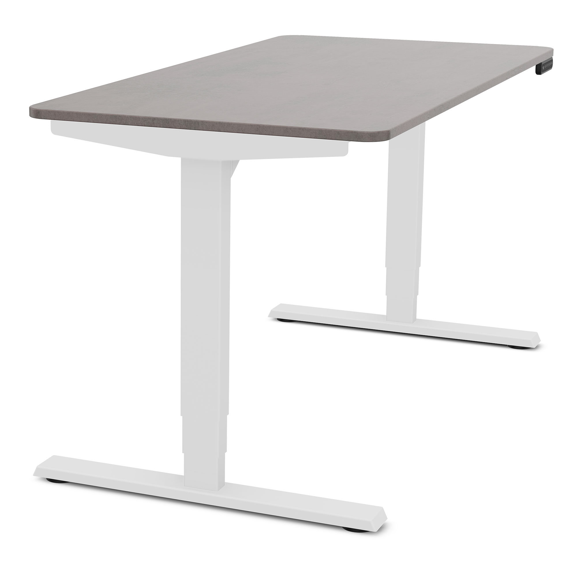 Height-adjustable desk Y-Line Curved