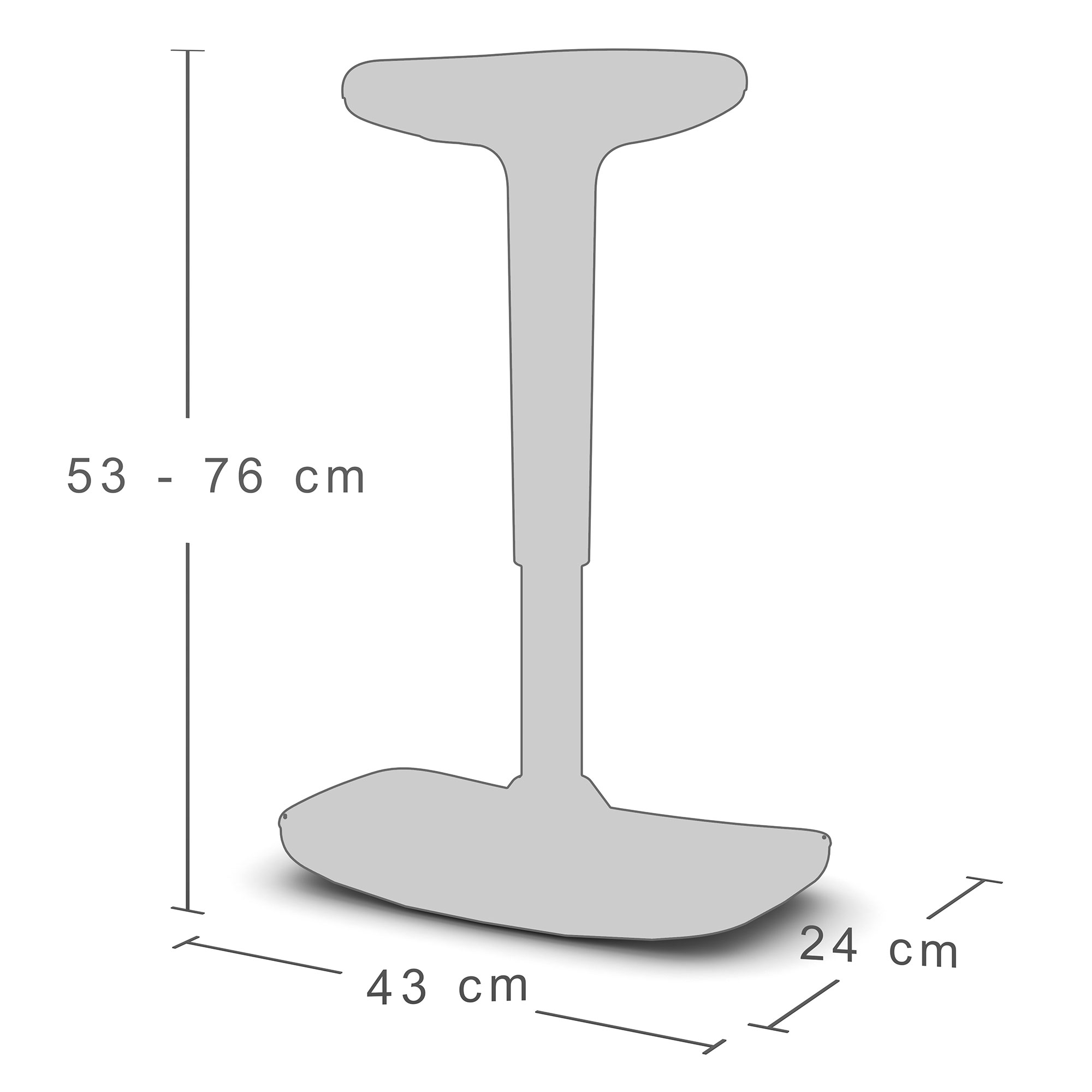 Steh-Sitzhocker Bari