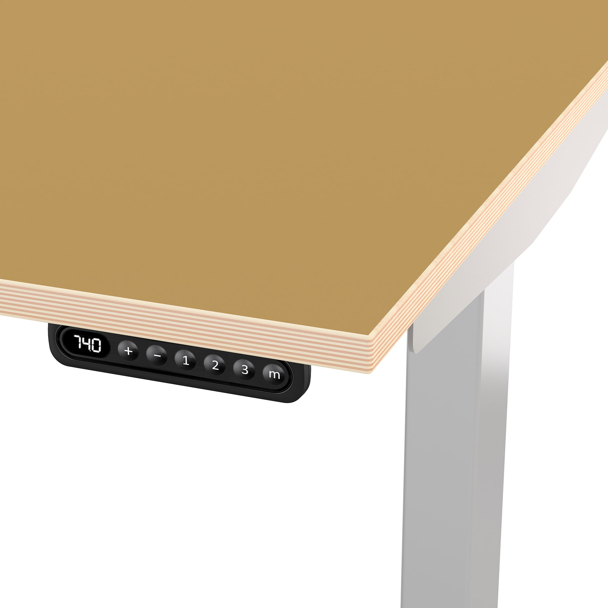 Elektrisch höhenverstellbarer Schreibtisch Y-Line