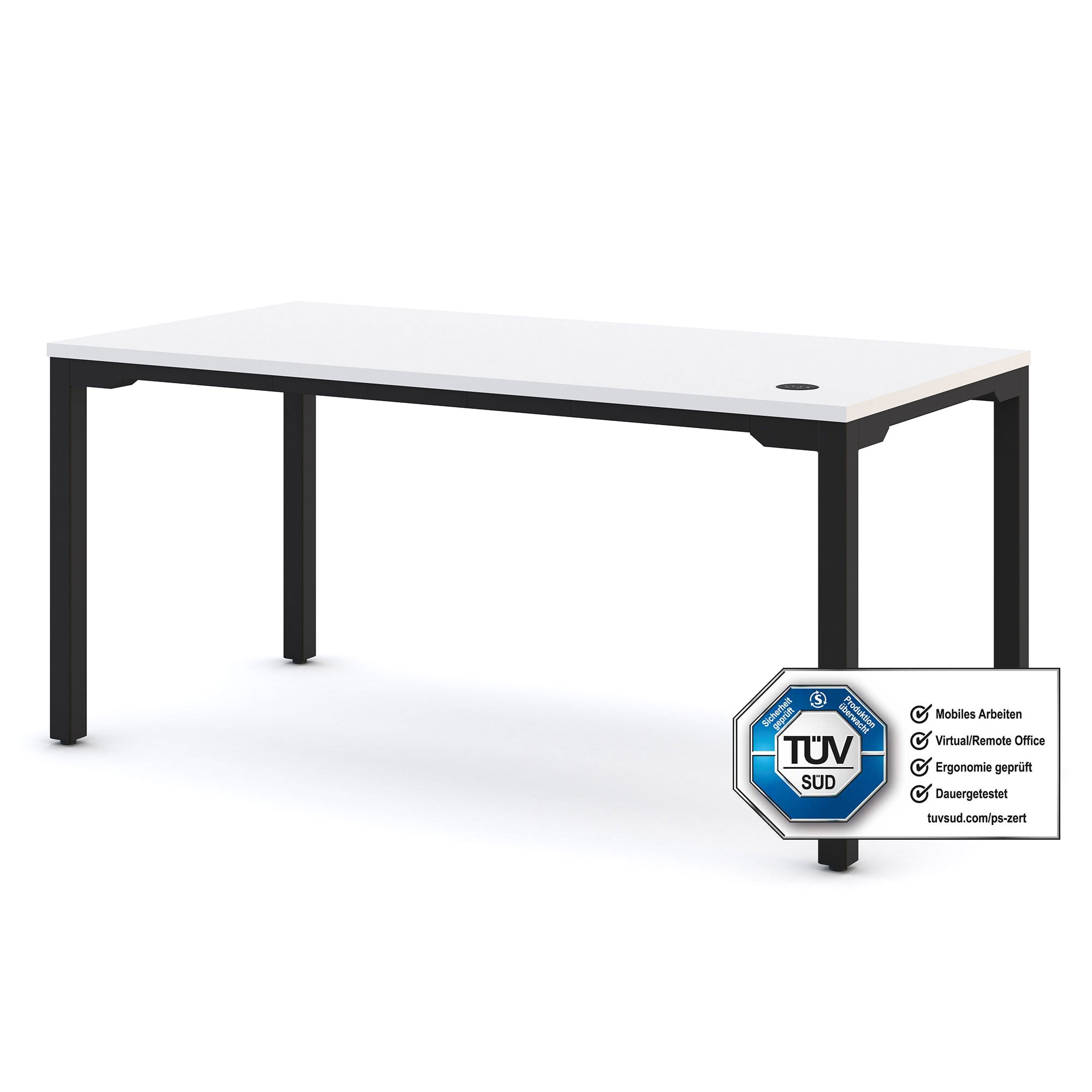 Höhenverstellbarer Schreibtisch Piacetta