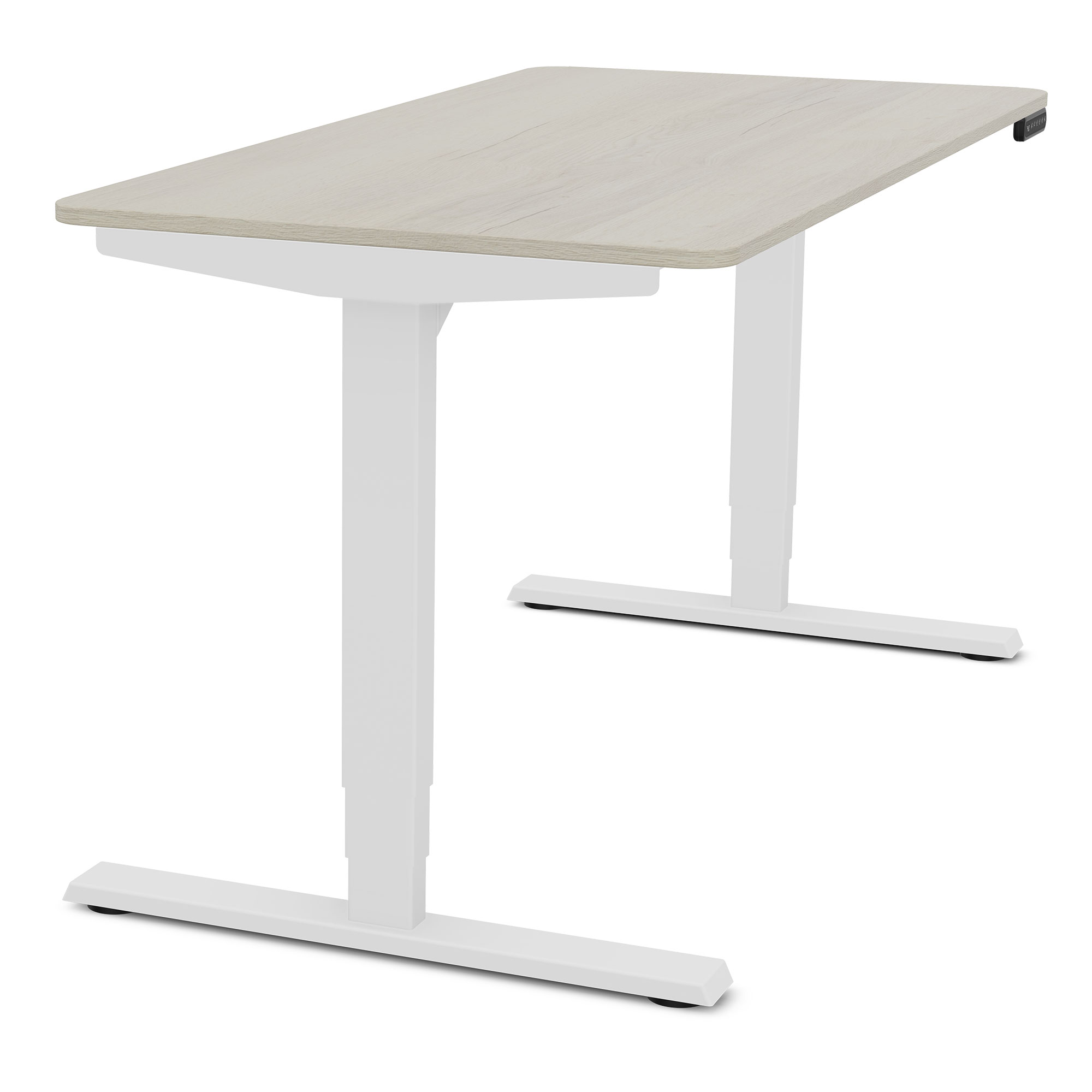 Elektrisch höhenverstellbarer Schreibtisch Y-Line Curved