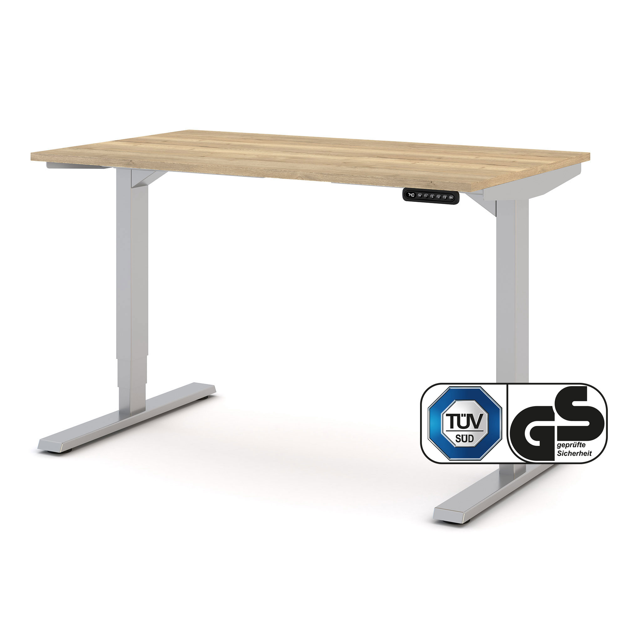 Elektrisch höhenverstellbarer Schreibtisch Y-Line