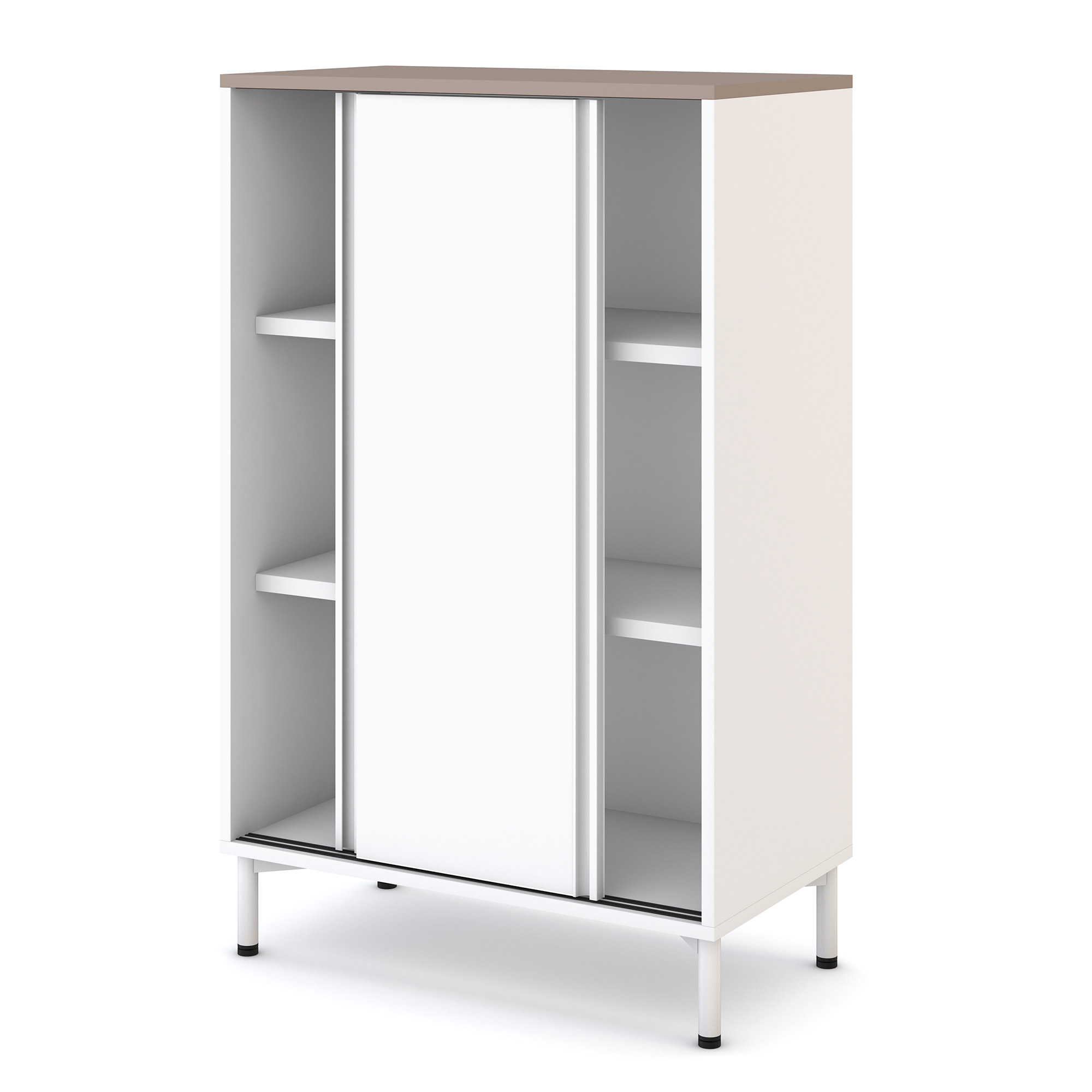 Schiebetürenschrank Allvia 80x44x128cm