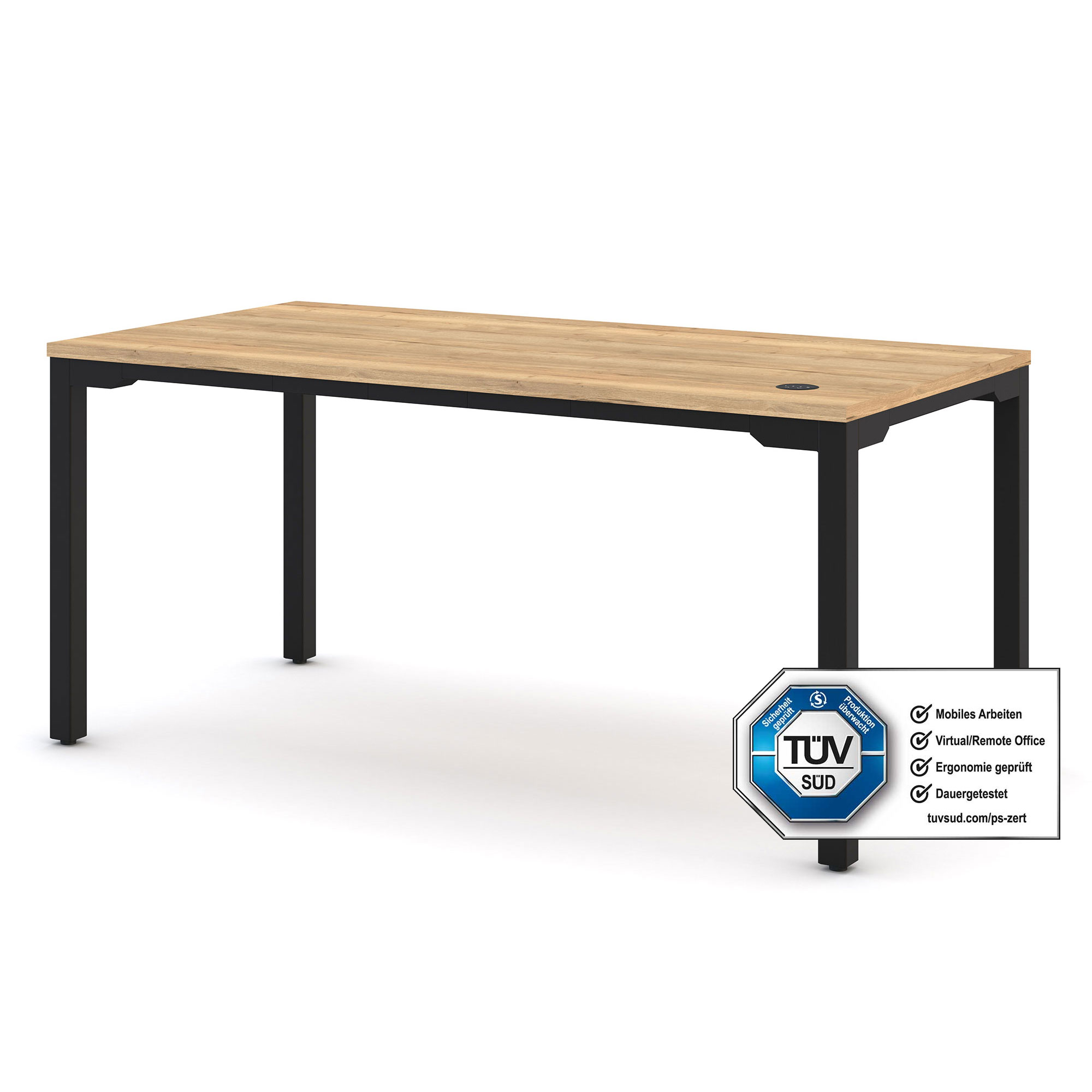 Höhenverstellbarer Schreibtisch Piacetta