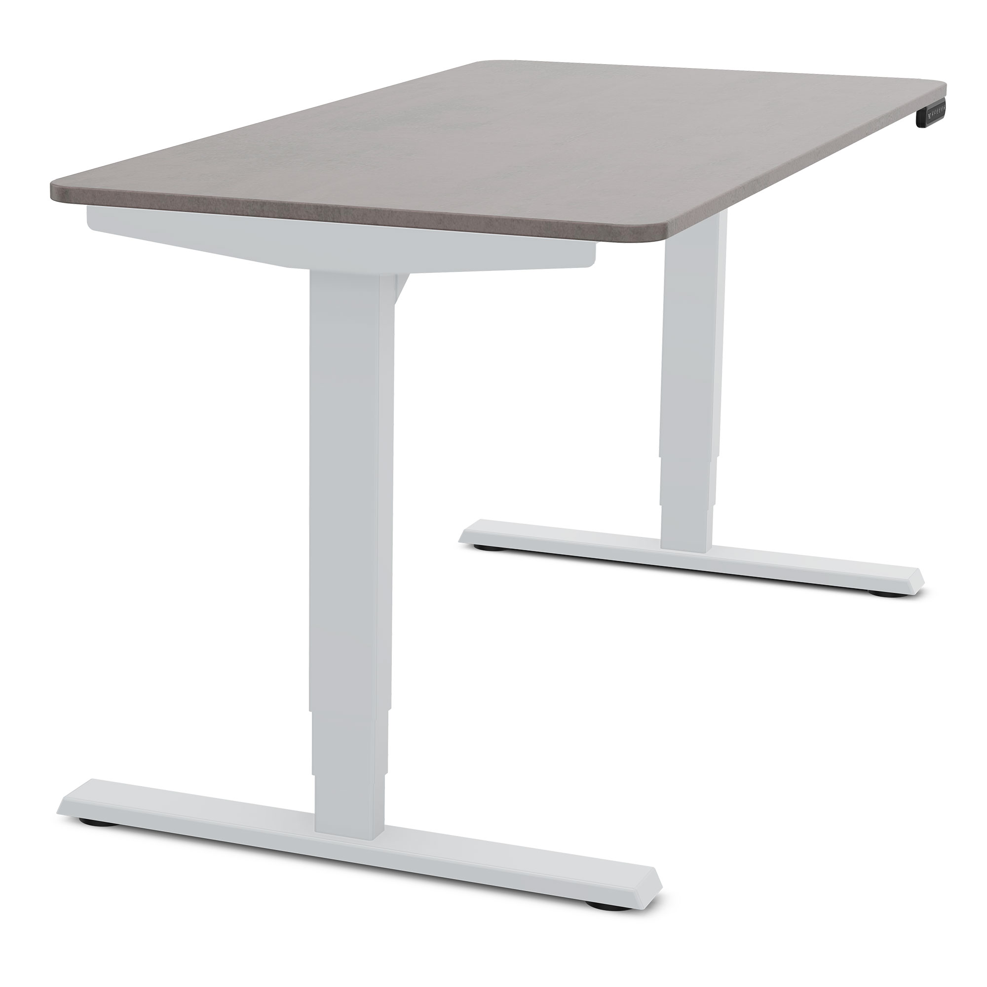 Height-adjustable desk Y-Line Curved