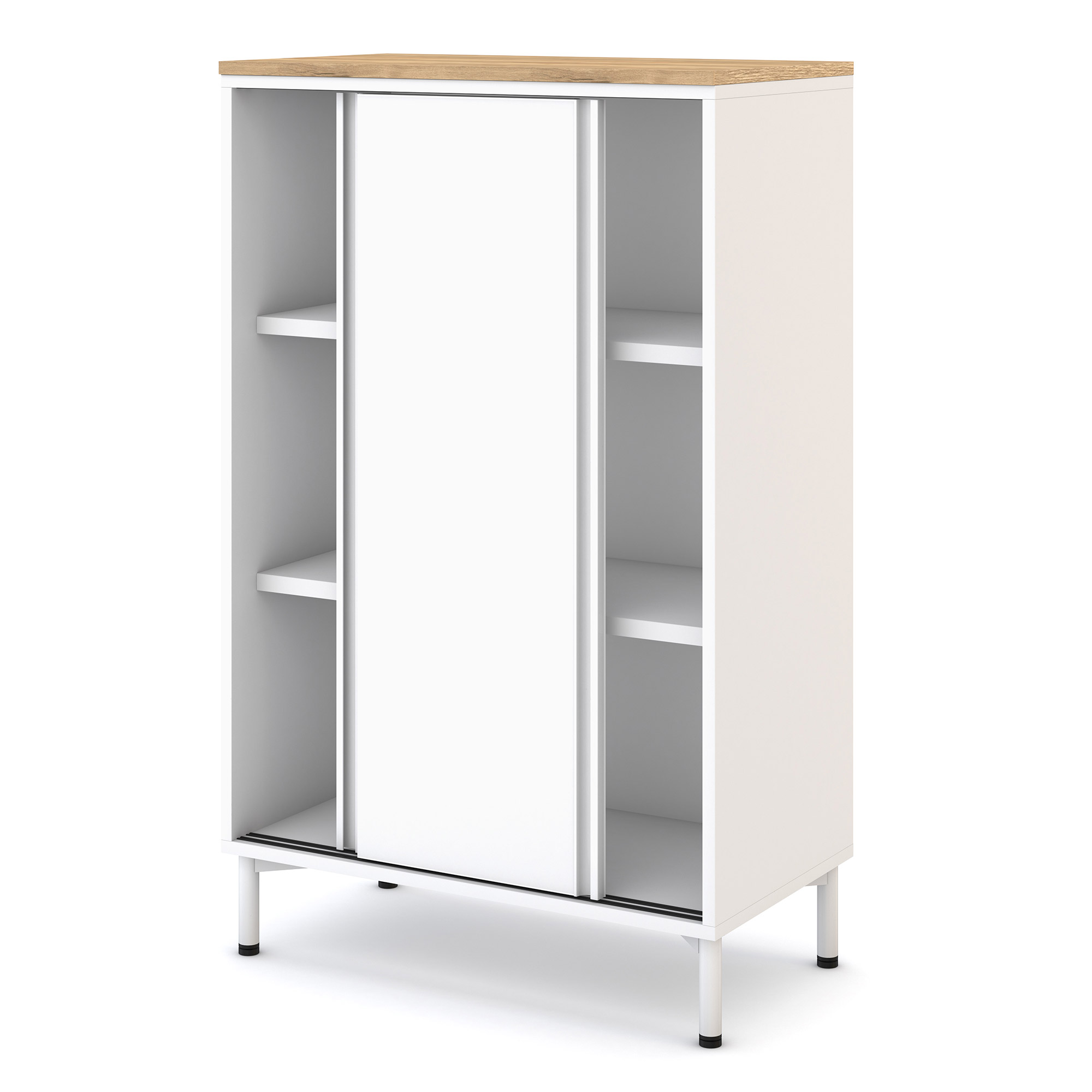 Schiebetürenschrank Allvia 80x44x128cm