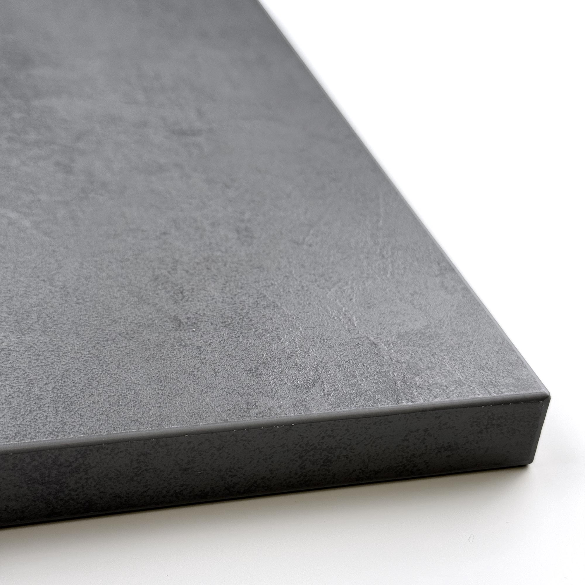 Tischplatten-Dekor in der Farbe Sichtbeton Anthrazit