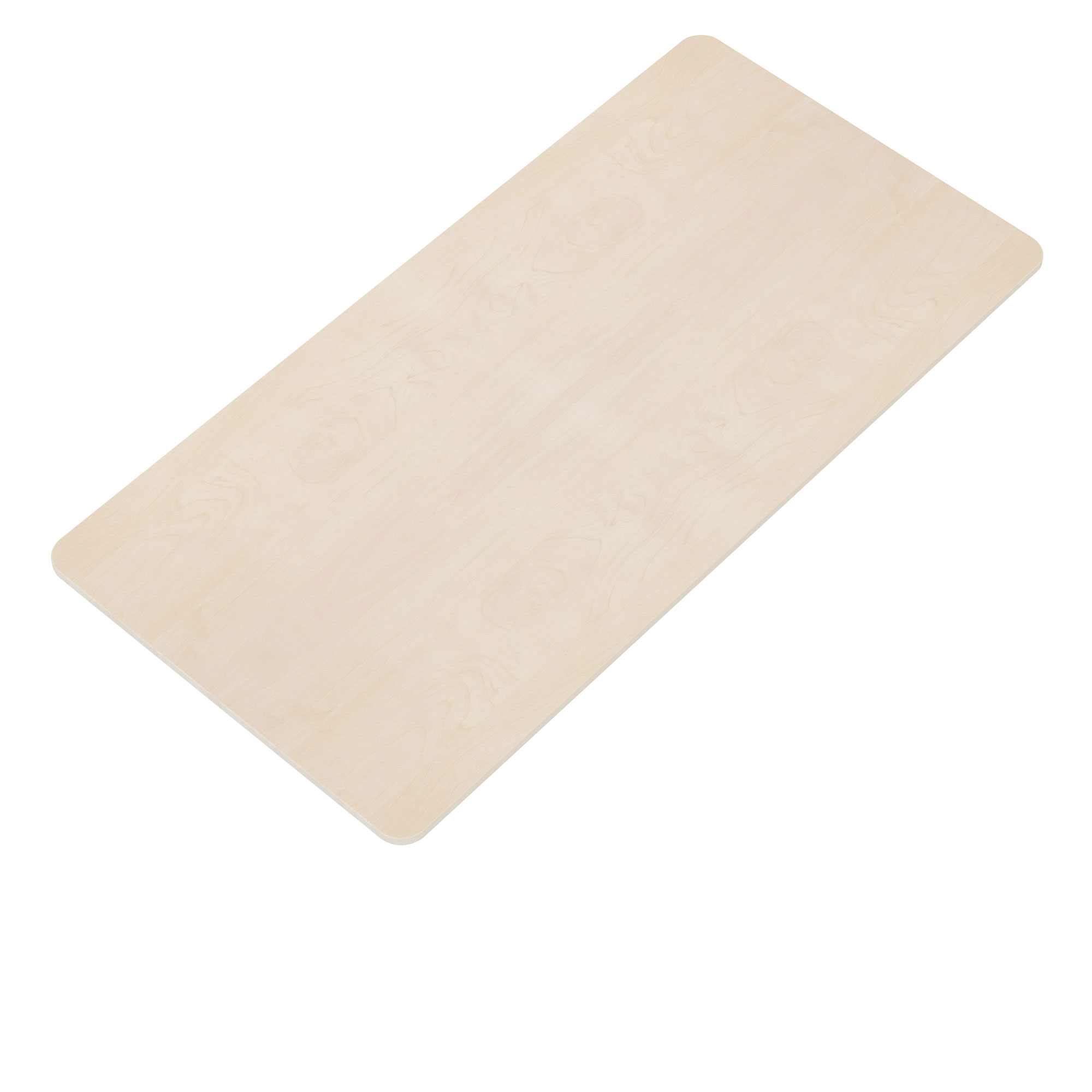 Y-Line Curved Platte 1400x800 abgerundet - Dekor Ahorn