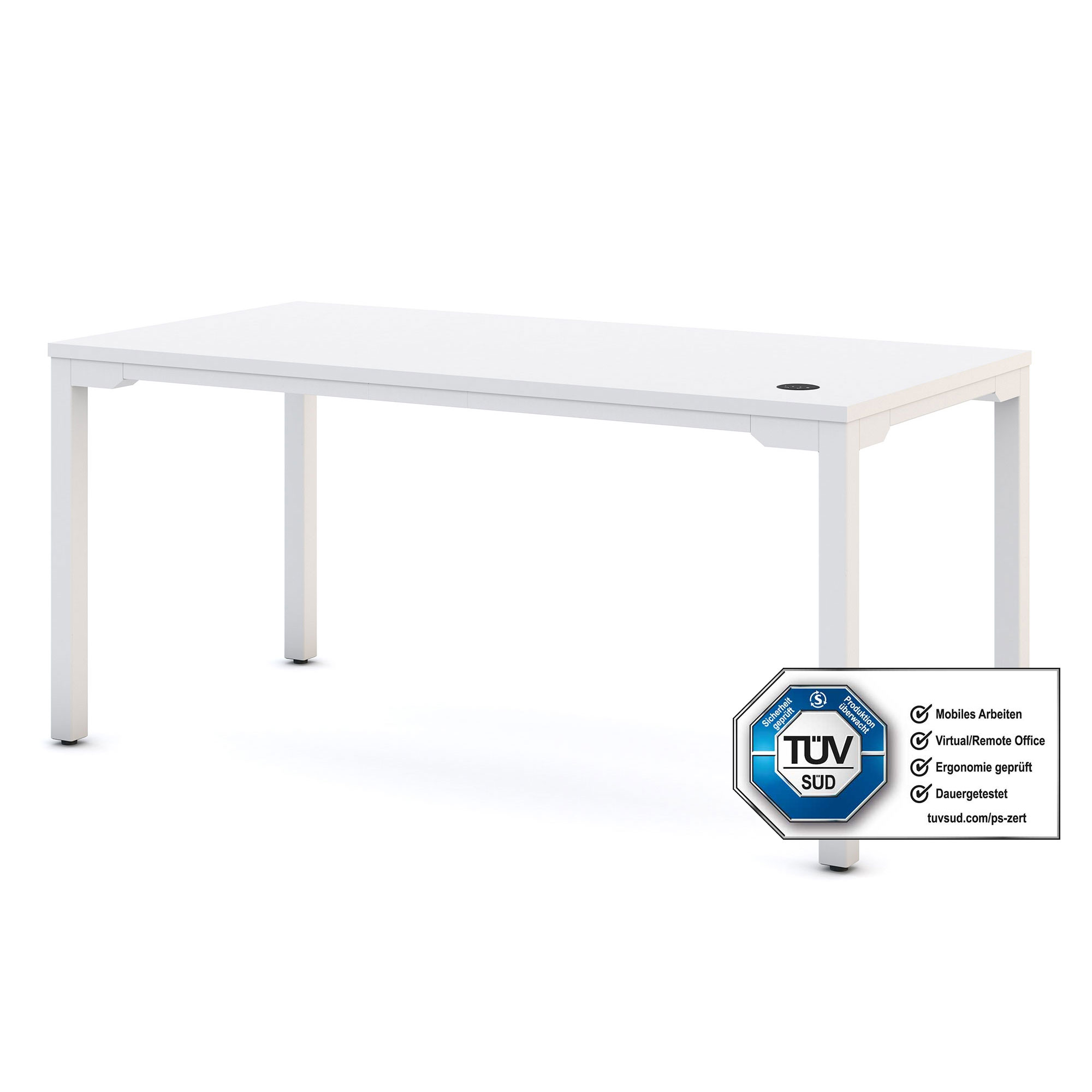 Höhenverstellbarer Schreibtisch Piacetta