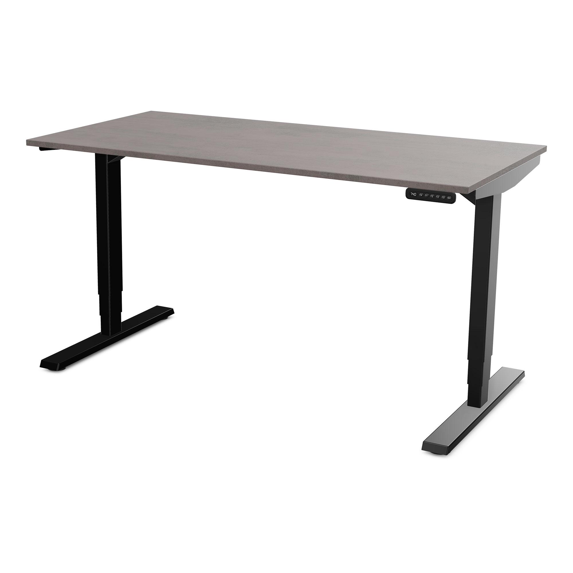 Elektrisch höhenverstellbarer Schreibtisch Y-Line