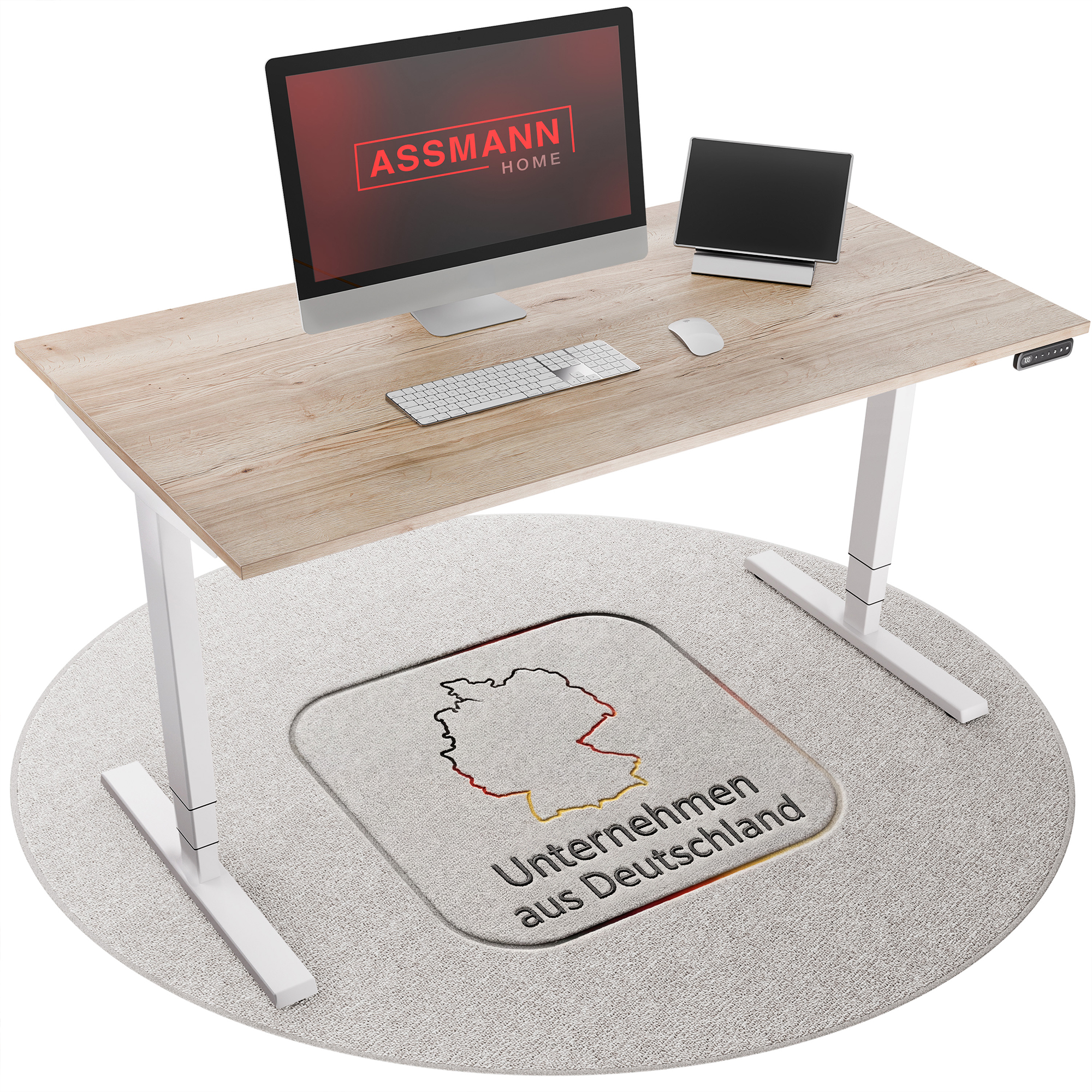 Elektrisch höhenverstellbarer Schreibtisch Y-Line
