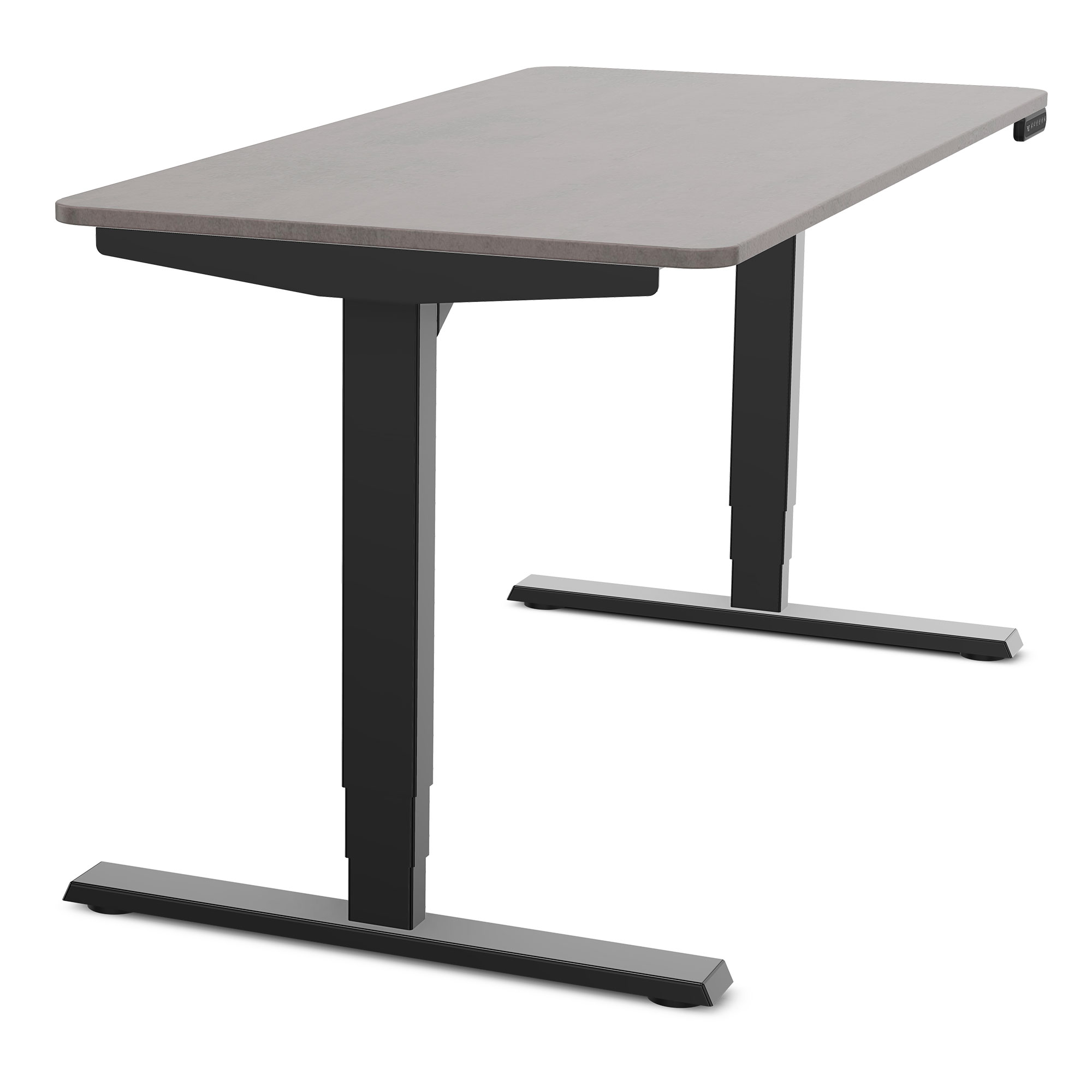 Height-adjustable desk Y-Line Curved