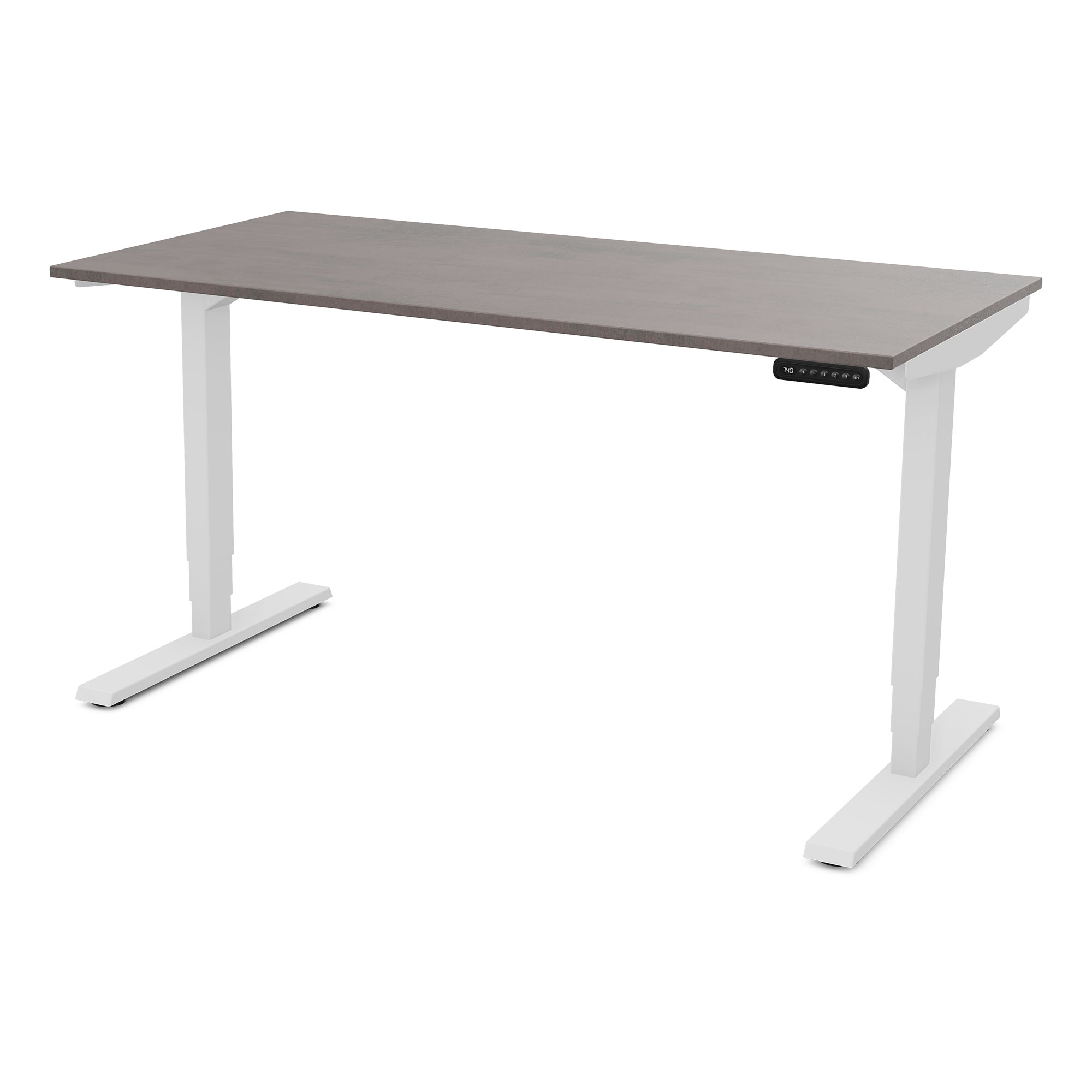 Elektrisch höhenverstellbarer Schreibtisch Y-Line