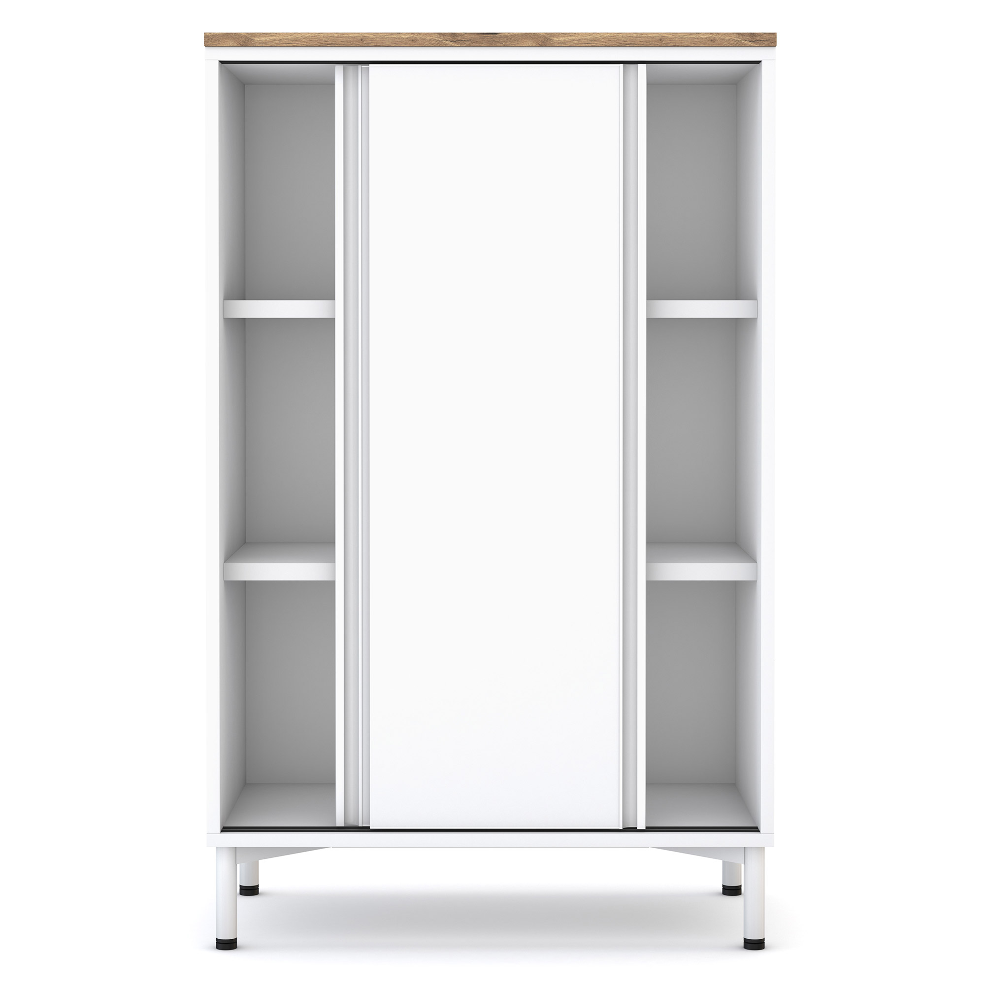 Schiebetürenschrank Allvia 80x44x128cm