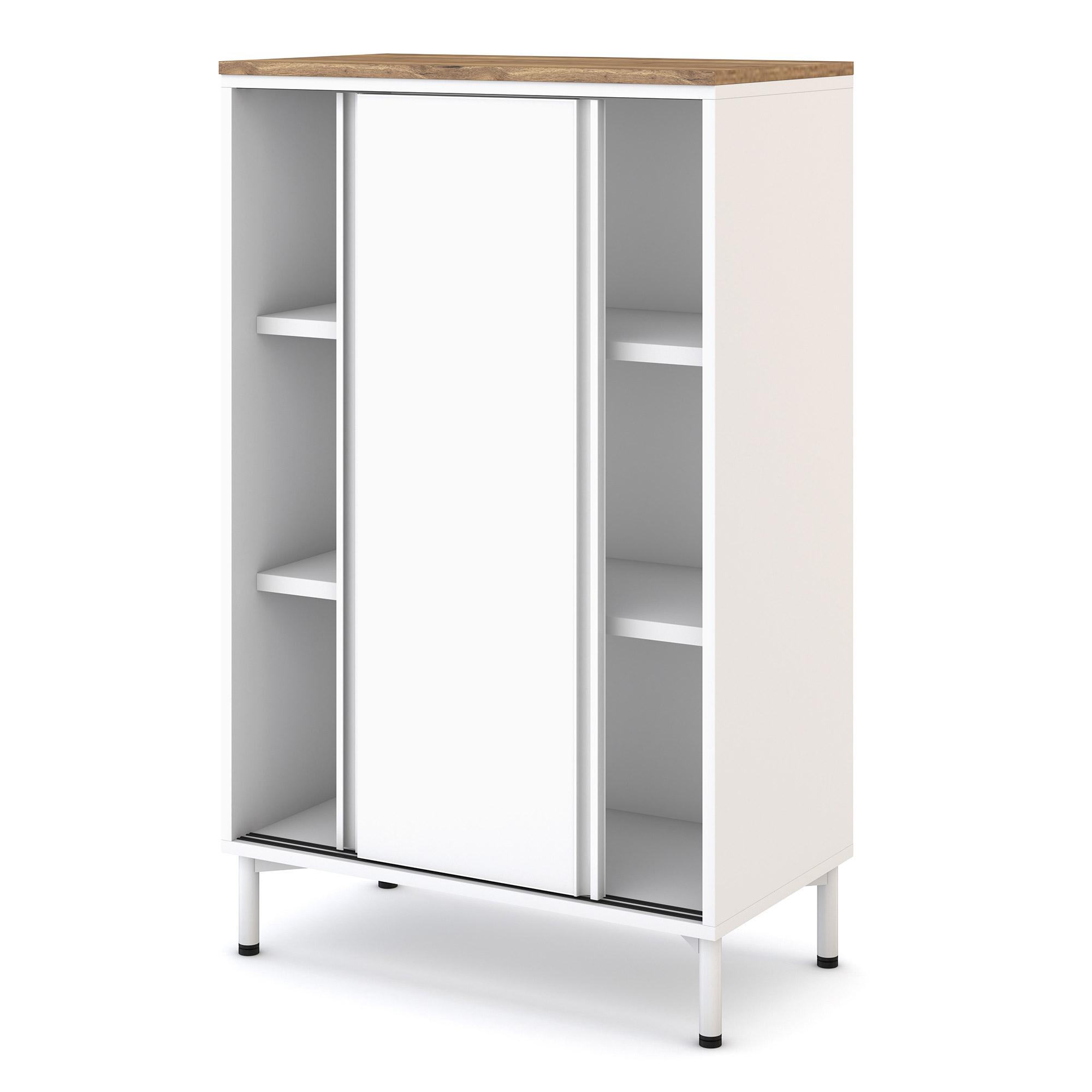 Schiebetürenschrank Allvia 80x44x128cm