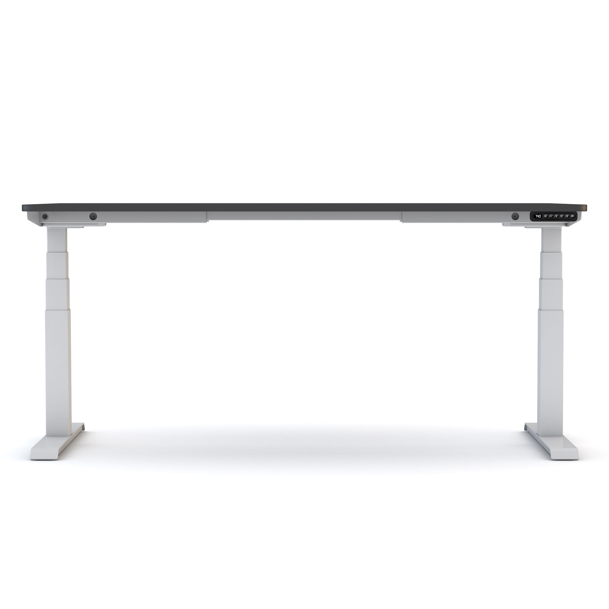 Höhenverstellbarer Schreibtisch mit Memoryfunktion für ergonomisches und barrierefreies Arbeiten