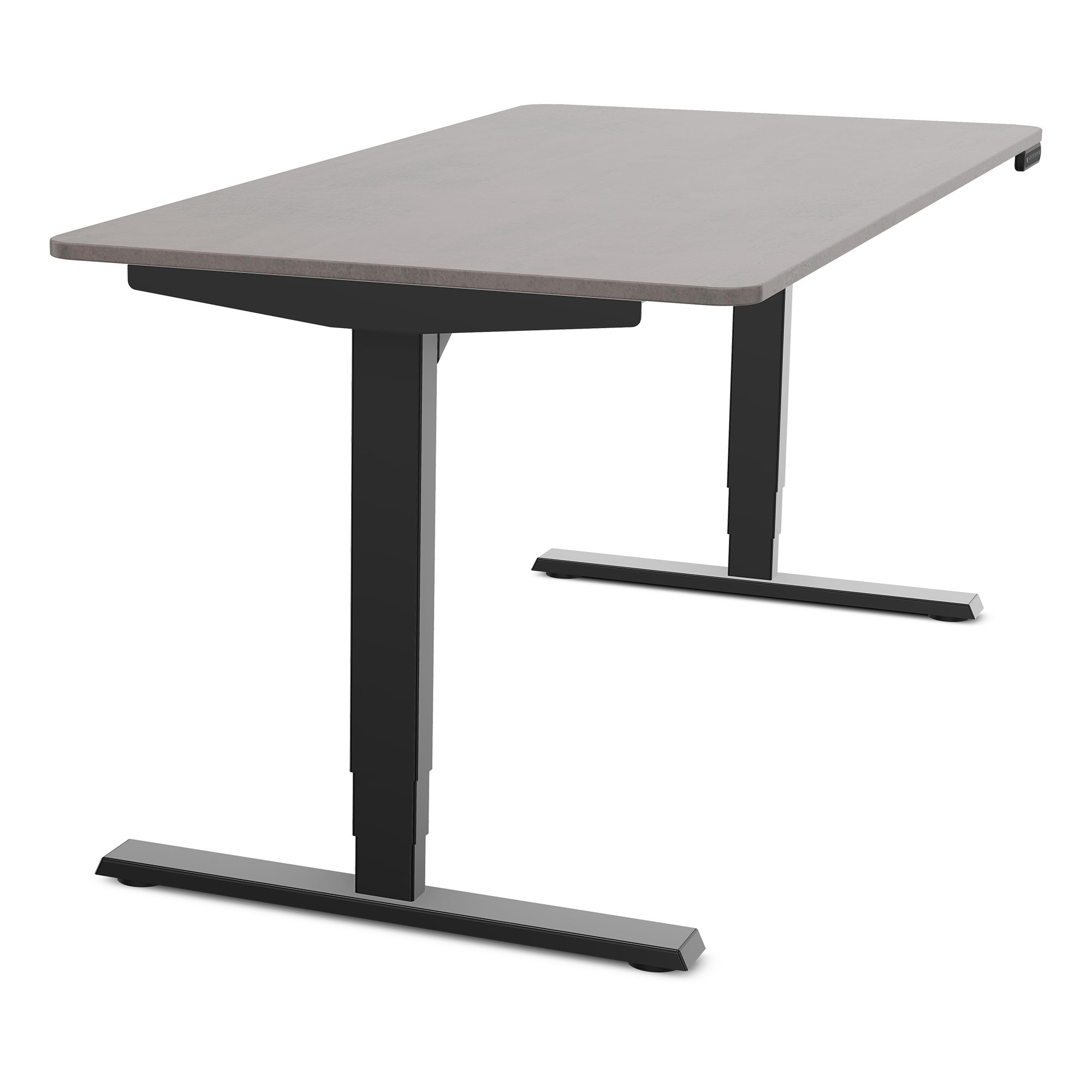 Height-adjustable desk Y-Line Curved
