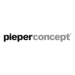 Markenshop pieperconcept Logo von Pieper Concept in Schwarz und Grau auf weißem Hintergrund.