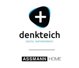 Logo von denkteich Digital Empowerment und ASSMANN HOME