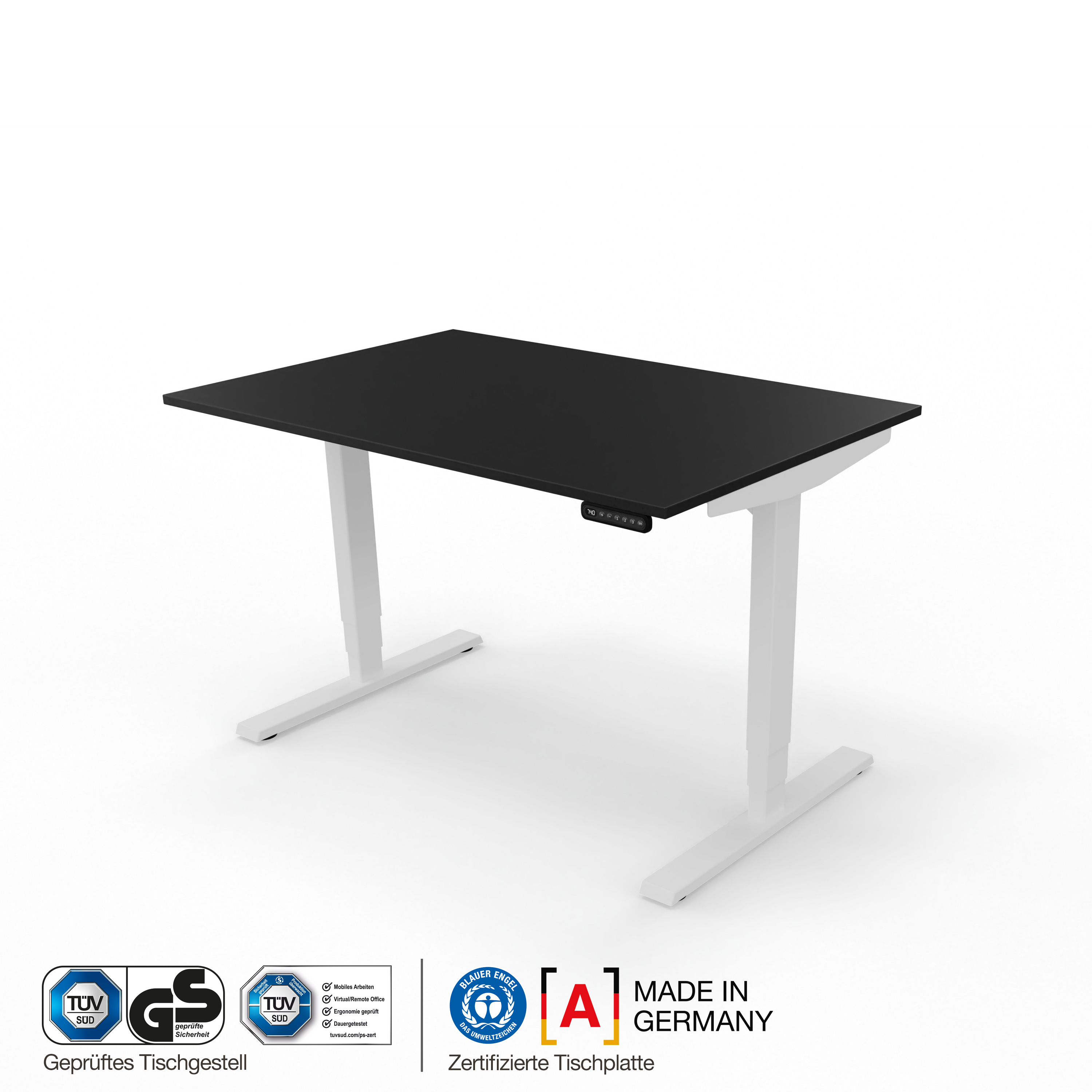 Elektrisch höhenverstellbarer Schreibtisch Y-Line