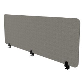 Schreibtischtrennwand VITECO 160cm Sesame Schwarz