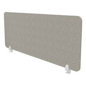 Schreibtischtrennwand VITECO 140cm Harbor Signalweiß