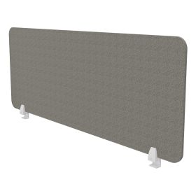 Schreibtischtrennwand VITECO 140cm Sesame Signalweiß